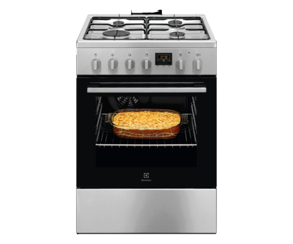 Kuchenka gazowo-elektryczna ELECTROLUX LKK660222X Termoobieg, SteamBake, AquaClean, 60cm